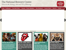 Tablet Screenshot of nationalbrewerycentre.co.uk